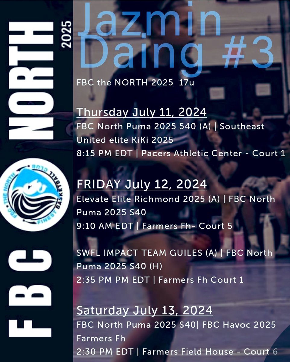 Jazmin Daing (@daingjazz) on Twitter photo 📍 Pacer Athletic Center
<a href="/IE_HoosierHeat/">Insider Exposure - Hoosier Heat</a> <a href="/FBCNorthGBB/">FBC North GBB Club</a>
Check us out! 📍 Pacer Athletic Center
<a href="/IE_HoosierHeat/">Insider Exposure - Hoosier Heat</a> <a href="/FBCNorthGBB/">FBC North GBB Club</a>
Check us out!