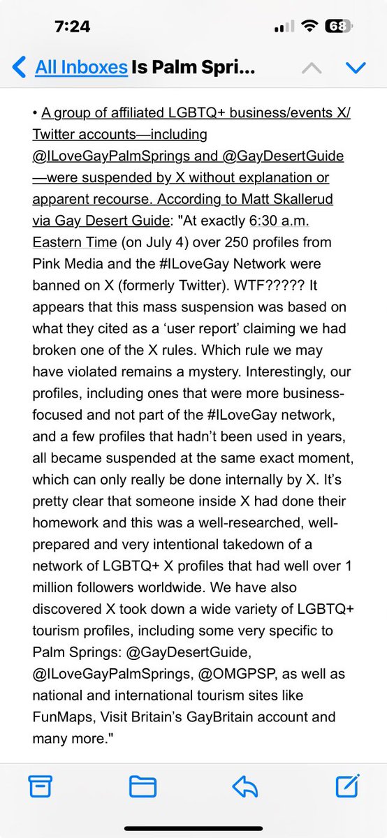 Please retweet this!! X is suspending LGBTQIA + accounts.