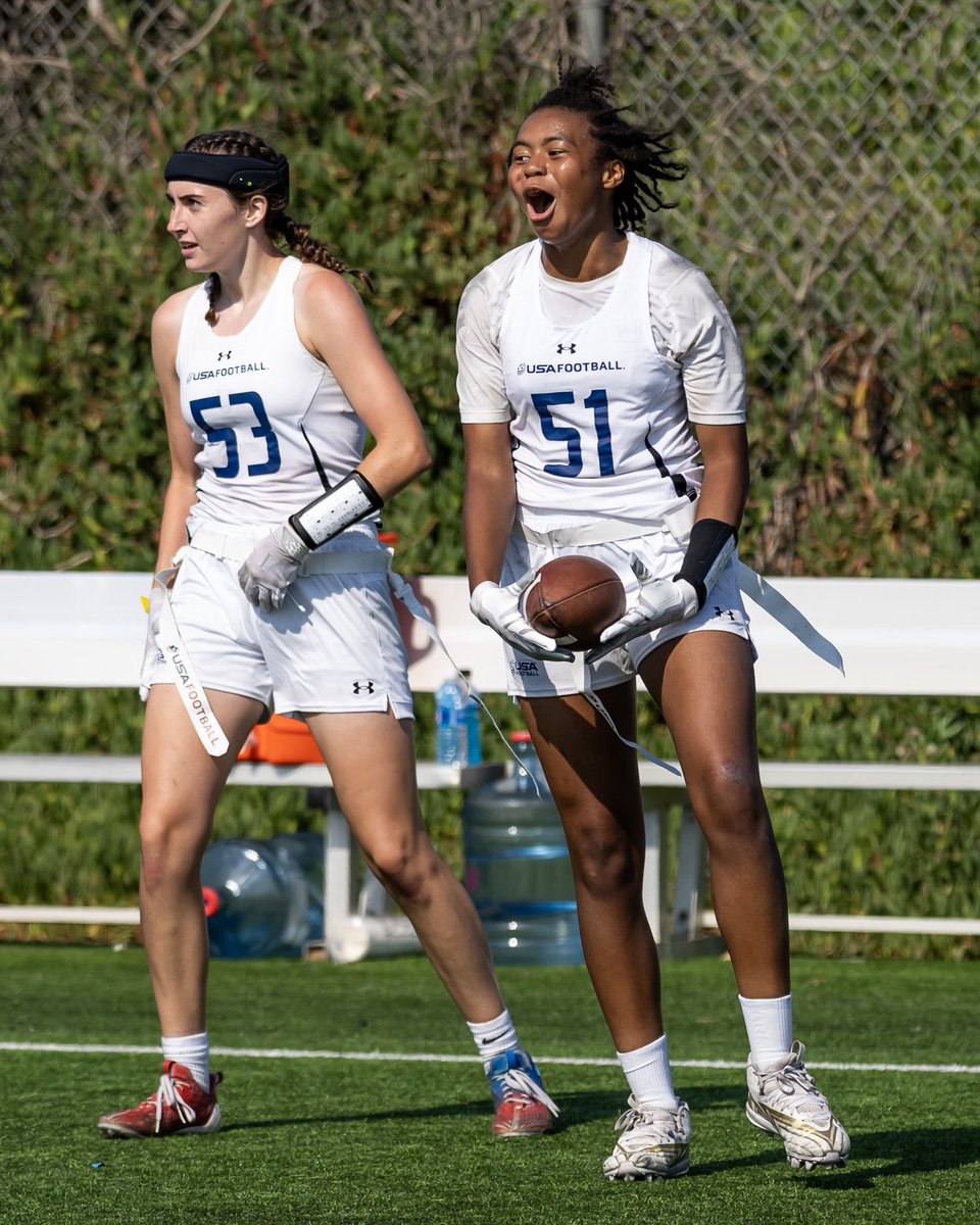 USAFootball's tweet photo. Day 1οΈβ£ thrills π
#USAFBSelectBowl #WeekAtTheOne #FlagFootball https://t.co/dS6Cd2cHgR