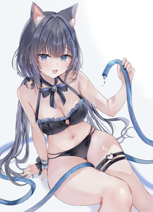 冷たくて気持ちいいよっ♪ 