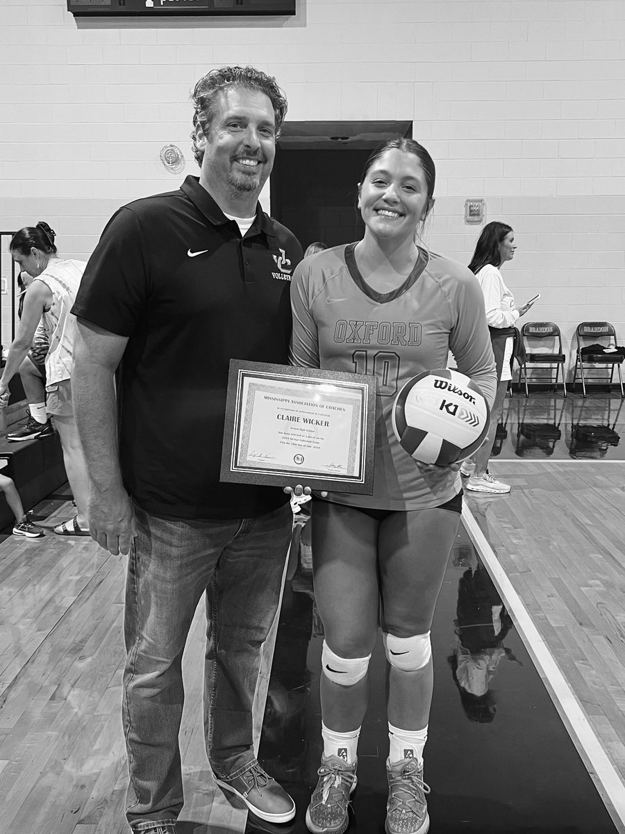 had a great time at the 2024 MAC Allstar match yesterday!! So honored to receive the Burchyett-Myers Award!! I’m incredibly blessed to have had the opportunity to play with the best❤️❤️ 
#northontop 
<a href="/OHS_Volleyball_/">Oxford High School Volleyball</a>