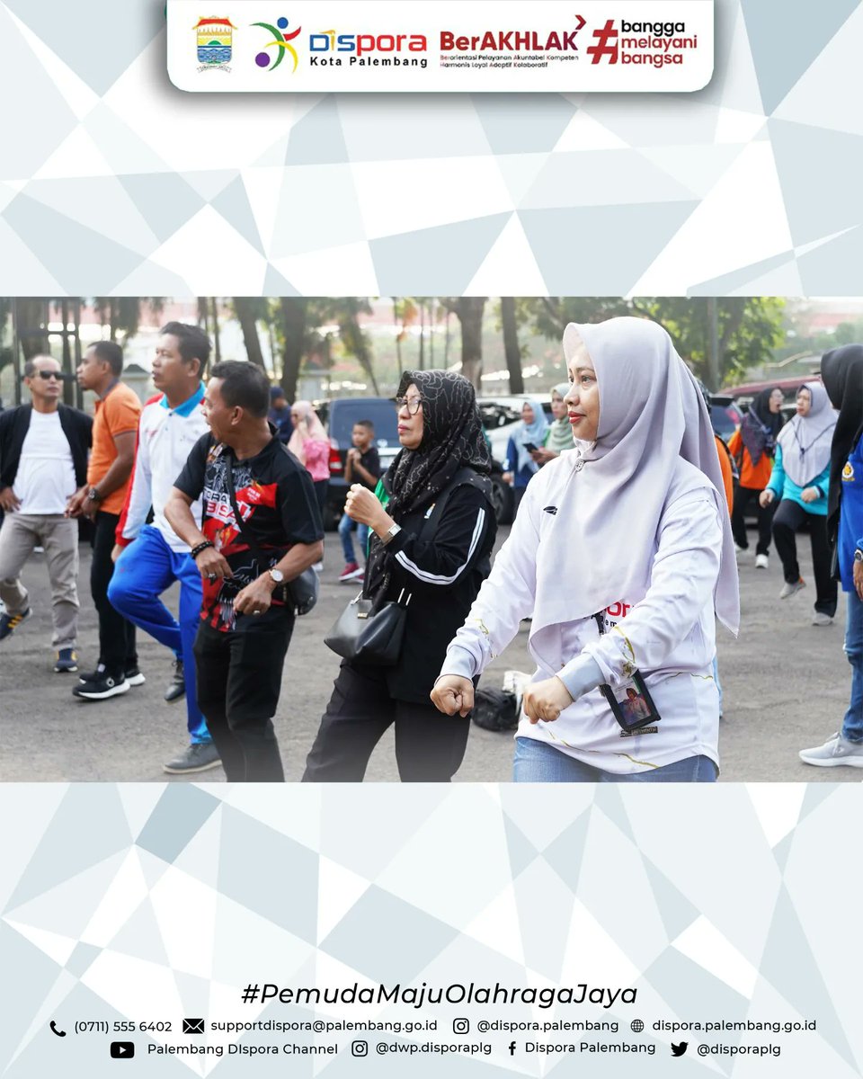 disporaplg's tweet photo. Senam Sehat Terpadu Peringatan HUT PWRI Kota Palembang Provinsi Sumatera Selatan Ke-62

12 Juli 2024 | Halaman Museum SMB II Kota Palembang

#DisporaKotaPalembang
#PemudaMajuOlahragaJaya https://t.co/96sdgTQ5xi