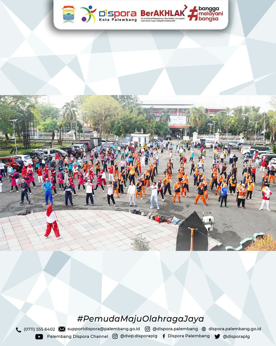 Senam Sehat Terpadu Peringatan HUT PWRI Kota Palembang Provinsi Sumatera Selatan Ke-62

12 Juli 2024 | Halaman Museum SMB II Kota Palembang

#DisporaKotaPalembang
#PemudaMajuOlahragaJaya