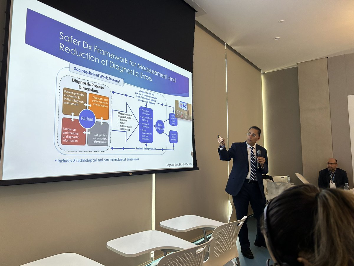 pedrosoalinec's tweet photo. Another fantastic experience was having Dr @HardeepSinghMD, an expert in Diagnostic Error, with us. Who would have thought we’d have you here with us!? Thank you for accepting the invitation and teaching us so much! 🤩 https://t.co/EnR29V0UDI