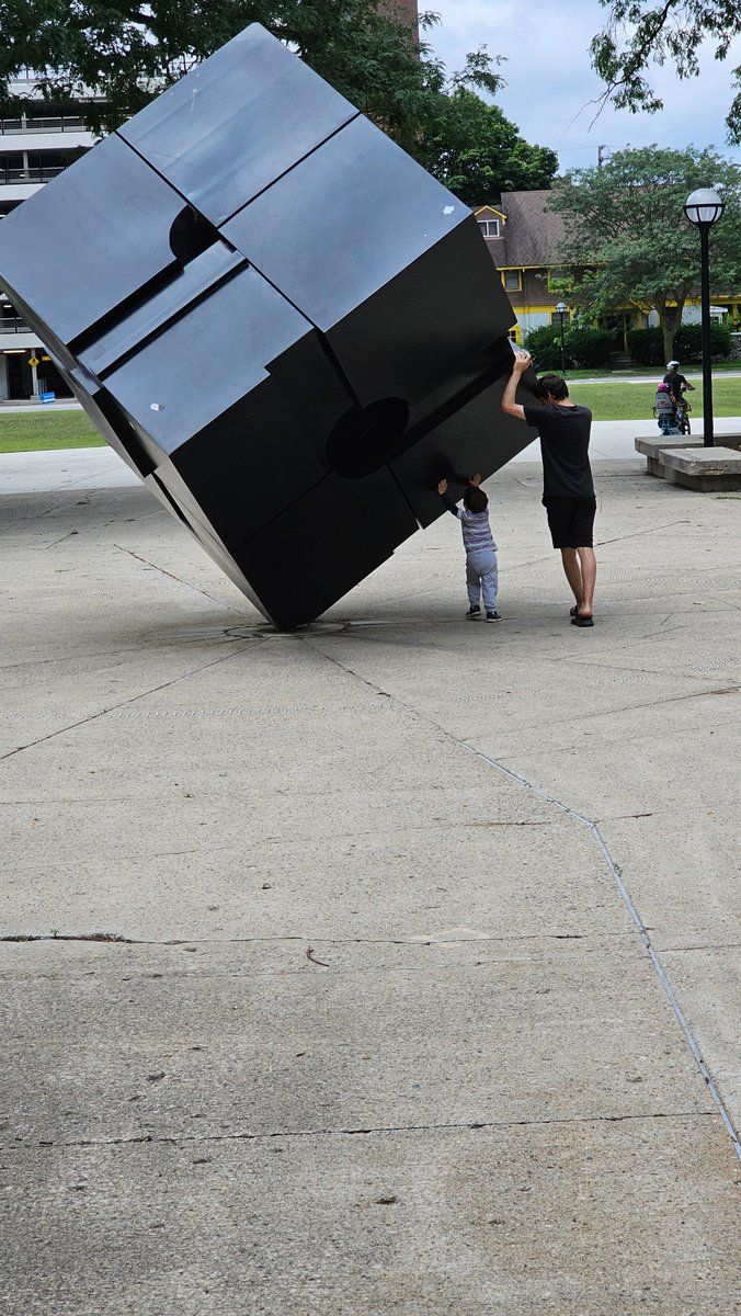 Sat, Jul 6 was a day of rest. Strolled around Ann Arbor and relaxed with family. As we were getting on the road towards the evening, we noted how nice it was to have a recharge day after so many days full of activities. #katzcrawl2024