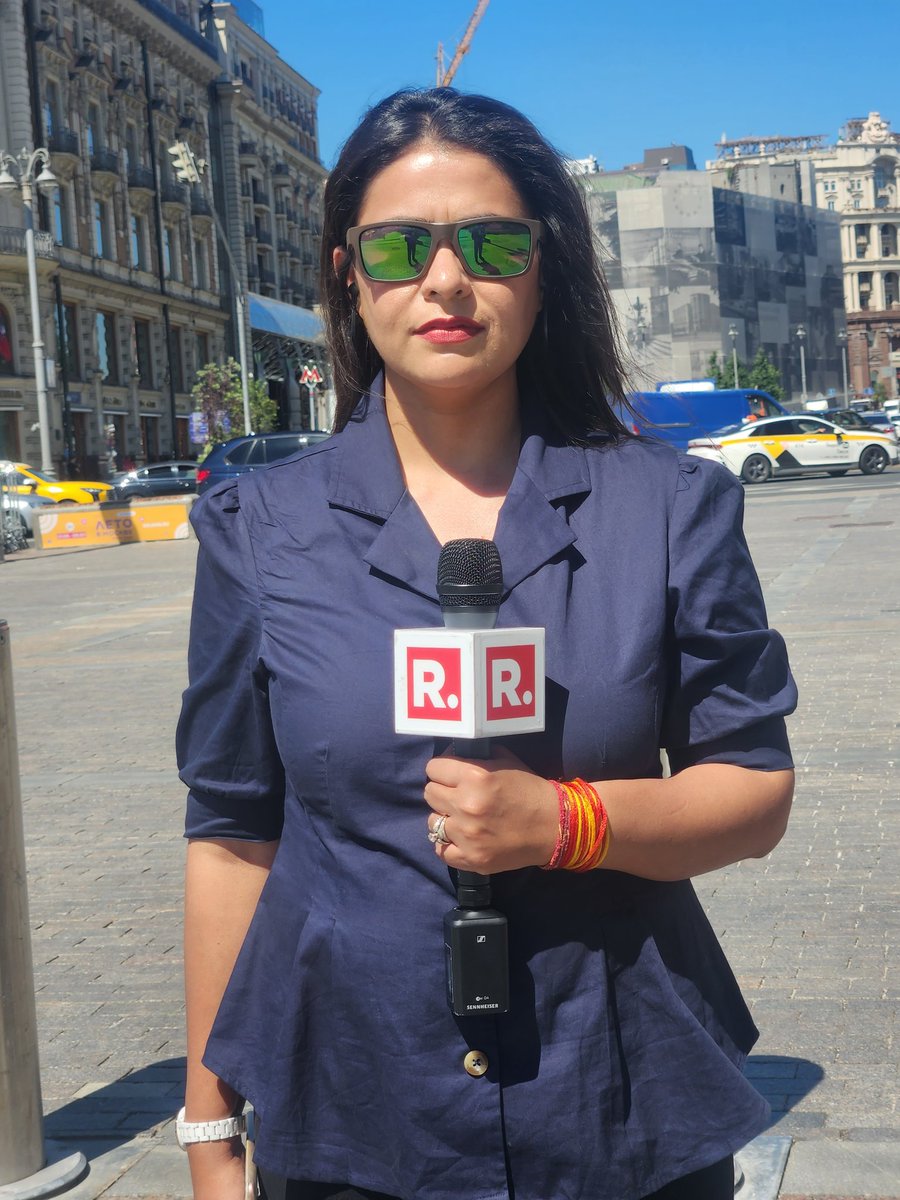sucherita_k's tweet image. Thank you so much for all the compliments on the joint coverage between @republic  and @RT_com 
It was exciting to visit their studios in Moscow and bring you all the updates on #ModiInMoscow