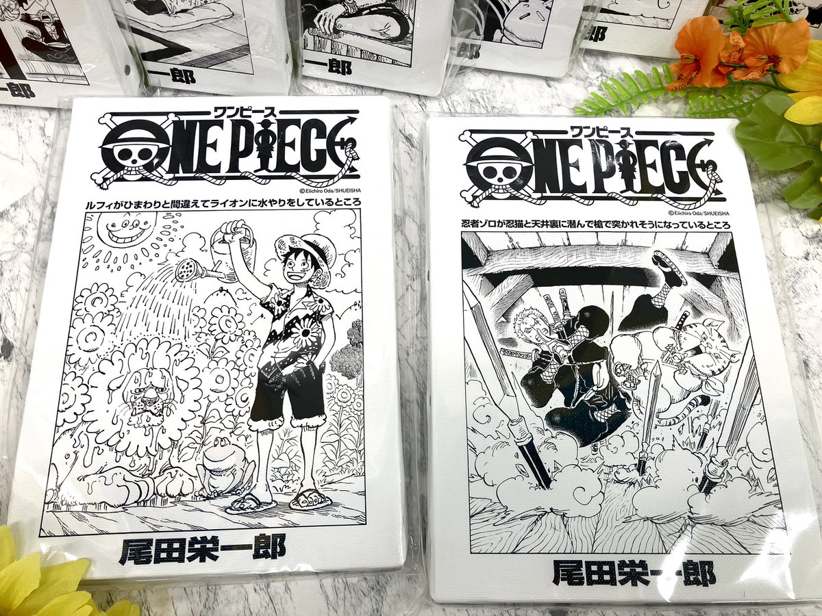 新商品】原画商品 扉絵アートボード ルフィ/ゾロ/サンジ/ロー/エース