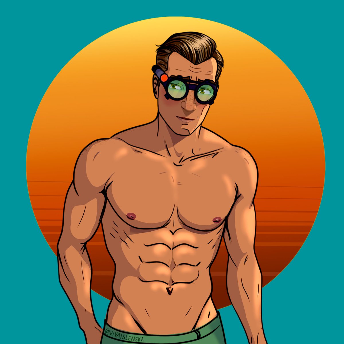 Anons: please stop drawing Tech without a shirt

Me: *whispers* I’ll never stop