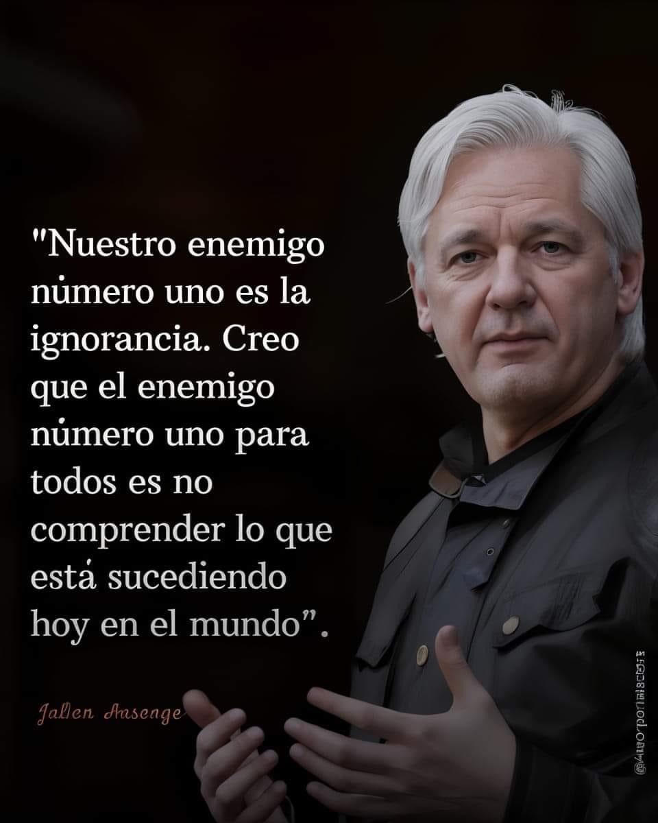 #JulianAssange 
#MiMovilEsPatria