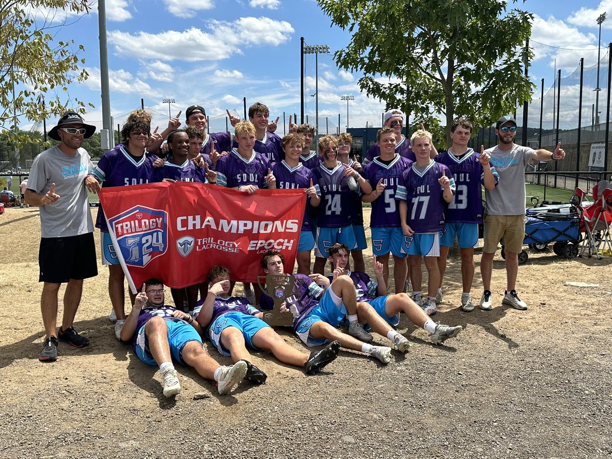 Great week of lacrosse for our 2025 squad… Thanks for putting on a great event <a href="/TrilogyLacrosse/">Trilogy Lacrosse</a> 

Ended the summer on top. Gritty play all tournament and our defense was on fire! Congrats on the hard work guys you earned this one 💪🏽

#ThatFamilyFeeling