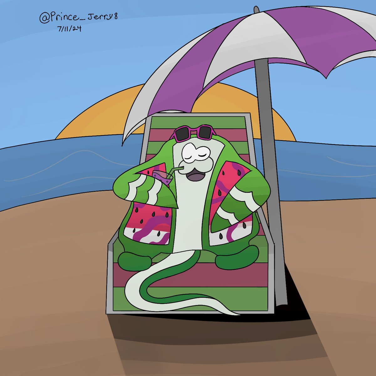 Prince_Jerry8's tweet photo. What would you rent out for a day, a palace, a theme park, or a beach. Personally I will be enjoying the theme park. #Splatoon3 https://t.co/16rxpojczM