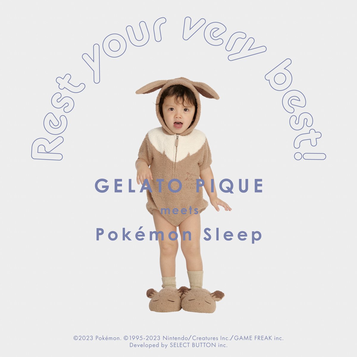 ジェラートピケ と #ポケモンスリープ のコラボ第2弾💞 ベビー向けの