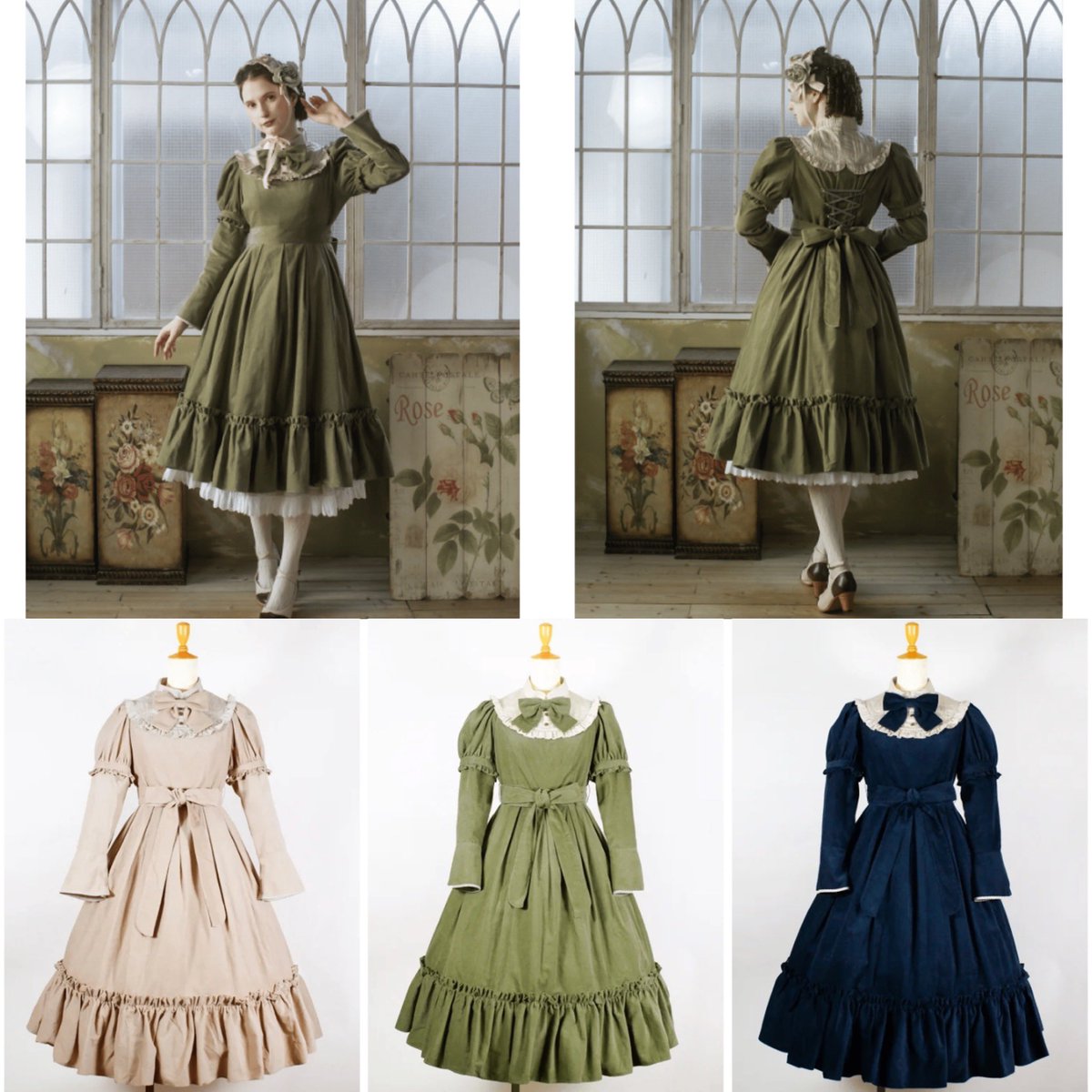 🌹【Victorian maiden】ご予約受付中🌹 カトリーヌコーデュロイ 🌹【Victorian maiden】ご予約受付中🌹 カトリーヌコーデュロイ