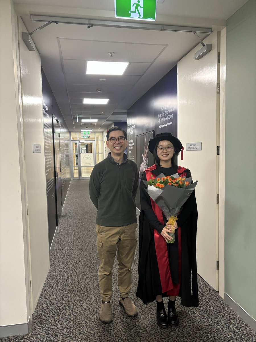Conan Wang (@wanggrouptech3d) on Twitter photo Very happy to see my first postdoc Jing Xie formally receive her PhD yesterday. Congratulations Jing! <a href="/IMBatUQ/">Institute for Molecular Bioscience</a> Very happy to see my first postdoc Jing Xie formally receive her PhD yesterday. Congratulations Jing! <a href="/IMBatUQ/">Institute for Molecular Bioscience</a>