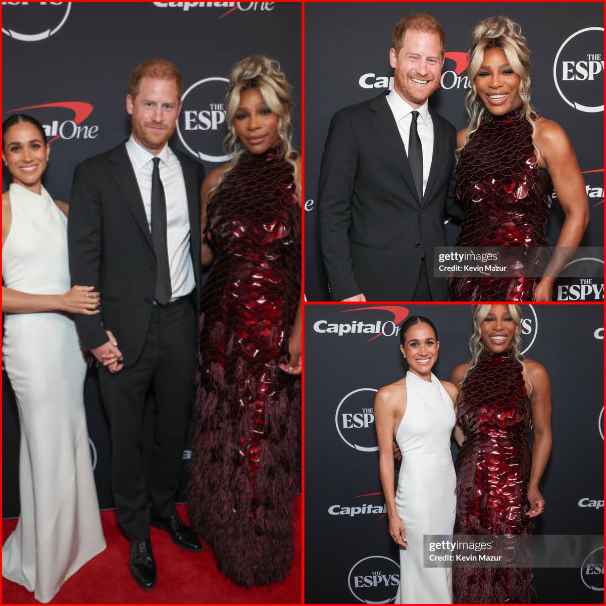MarleyNeens's tweet image. #ESPY24 
#ESPYAwards 
THEY ATE, and we are satisfied. 
LOOKING MARVELOUS 👌🏽🤗 

SPLENDID EVENT, Thanks for standing your grounds #ESPY in honoring 🎖 #PrinceHarry for birthing the #InvictusGames and
for bringing about hope to families.
💛🖤🪖👏🏼👏🏼
Meghan💕Harry💕 &amp;amp; Serena💕