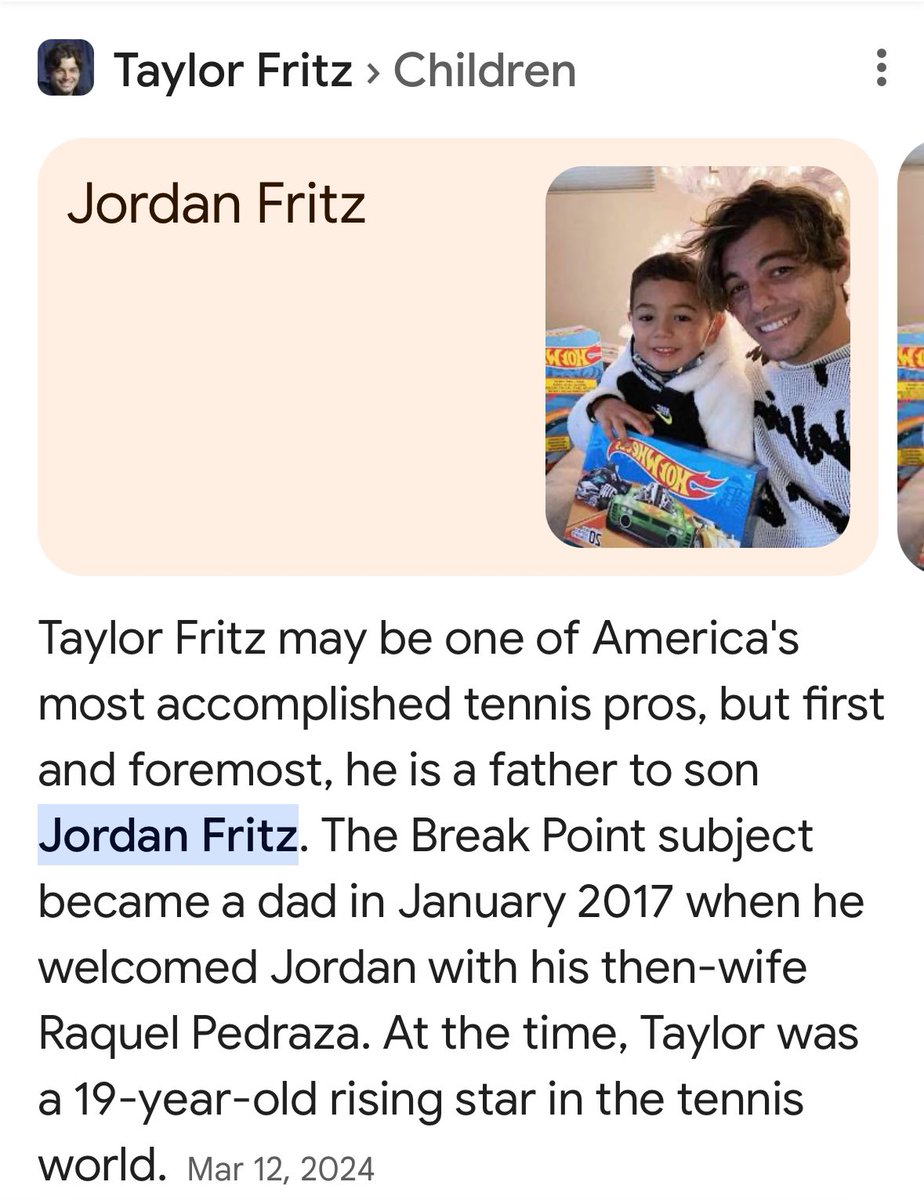 GaelenBet's tweet photo. @TennisChannel Get to know Jordan Fritz! Taylor’s forgotten child
#absenteeFather #fosterChildMorgan #useless https://t.co/3fsFA4hJwU