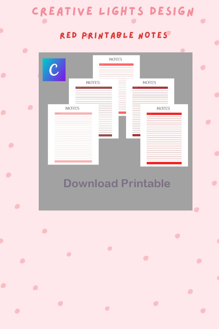 creativelights6's tweet image. Red Printable Notes creativelightsdesign.com/products/red-p… #Notes #Printable #PrintableNotes #Design #DigitalProducts