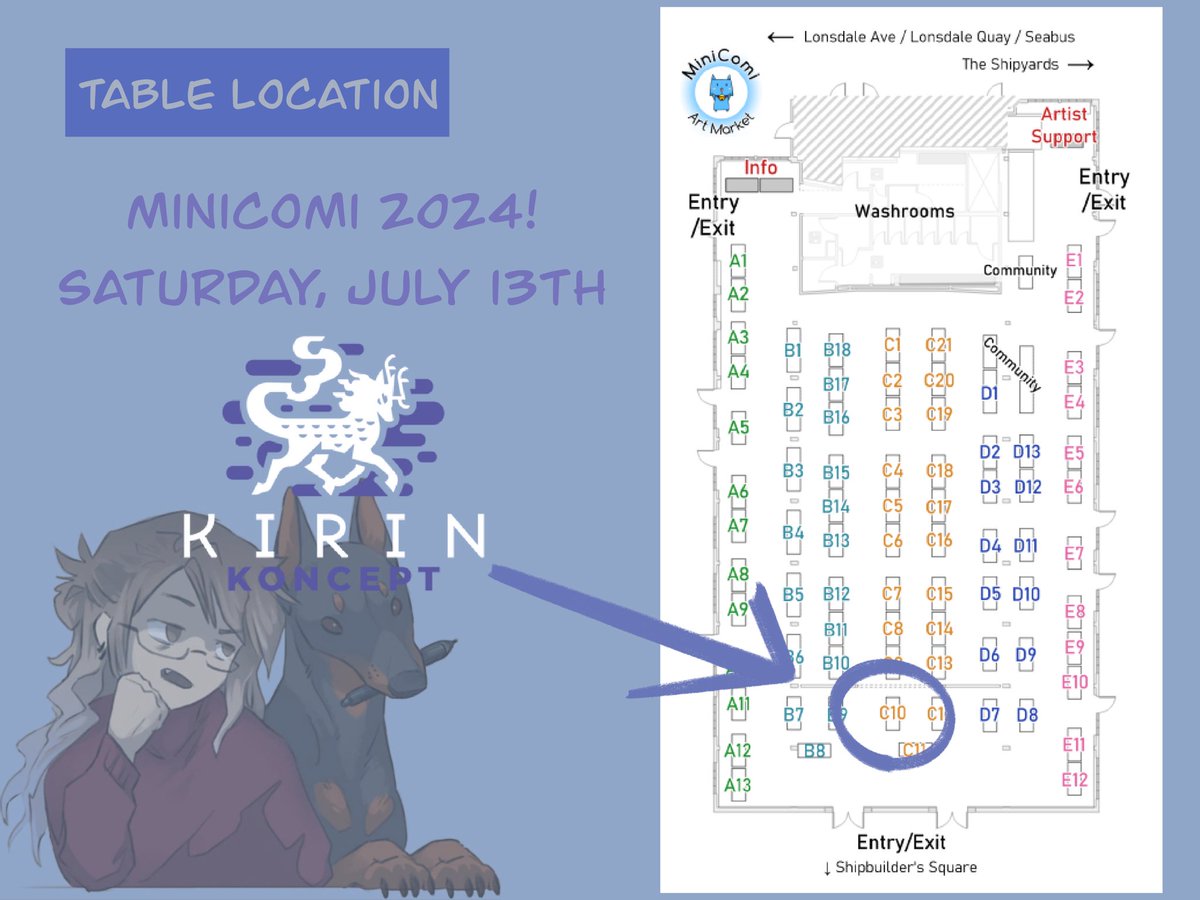 KirinKoncept's tweet photo. See you on Saturday at @minicomi ! https://t.co/AjGmJi21H3