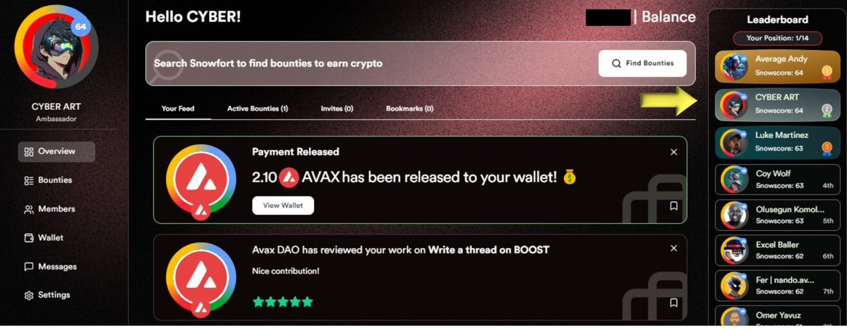 1 🎉 Exciting developments from <a href="/PaktWorld/">Pakt</a>! Snowfort is accelerating creativity and engagement among <a href="/AvaxDAO_/">Avalanche</a>  and <a href="/avax/">Avalanche🔺</a>  ambassadors by offering diverse opportunities and rewards.

2 🚀 The Snowfort initiative is not only fostering innovation but also empowering our community