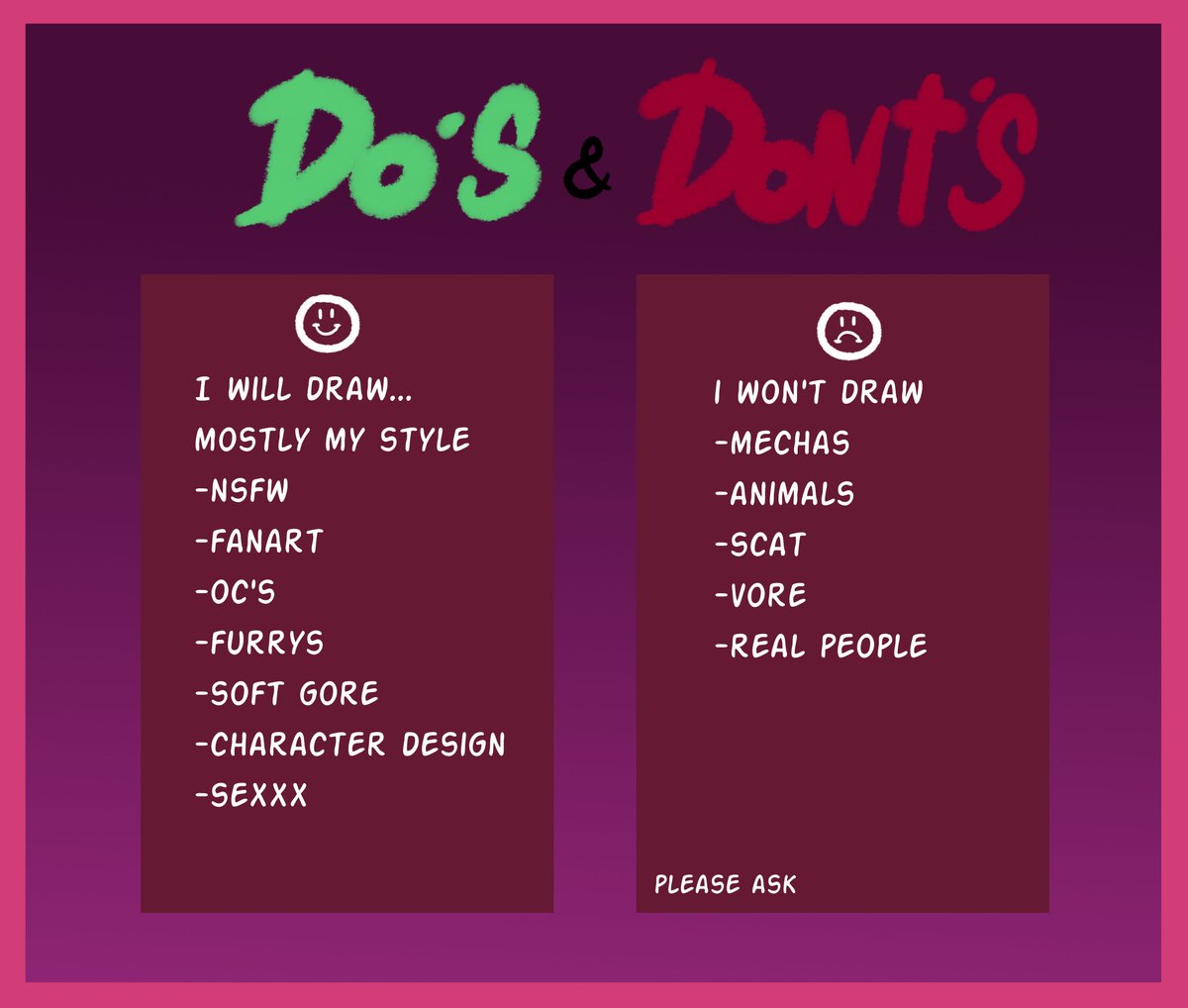 garf COMMISSIONS OPEN !!!!!!!!! tweet media