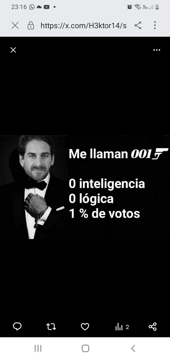 Iherreraa's tweet photo. - Mi nombre es Bon.  Elwe Bon https://t.co/Vq0bjUwJfM