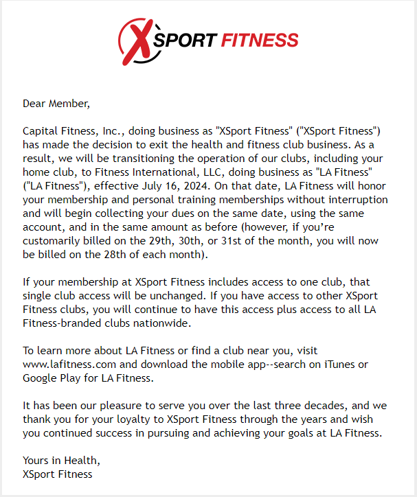 IsThisThingJon's tweet photo. Maybe @LAFitness will finally fix all the broken equipment...

#xsport is/was 💩 https://t.co/iB6wi8YWwf
