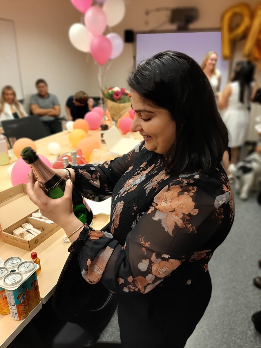 Congrats to the newly minted Dr. Randhawa <a href="/parmissaran/">Parmissa Randhawa</a>, who became PhD #2 from the group. She absolutely crushed it!  <a href="/SFUChemistry/">SFU Chemistry</a> <a href="/TRIUMFLab/">TRIUMF</a> #WomenInSTEM