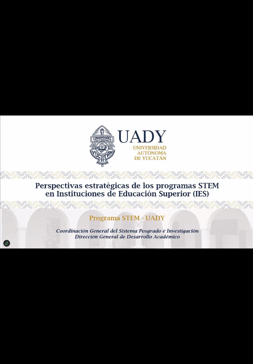amiac_oficial's tweet photo. donde nos presentó los programas que se han desarrollado en México para el desarrollo de mujeres en los campos de Science, Technology, Engineering and Mathematics.
Habló también de los programas desarrollados en conjunto por la UADY, la SEP y diversas instituciones https://t.co/phDoFPKF4x