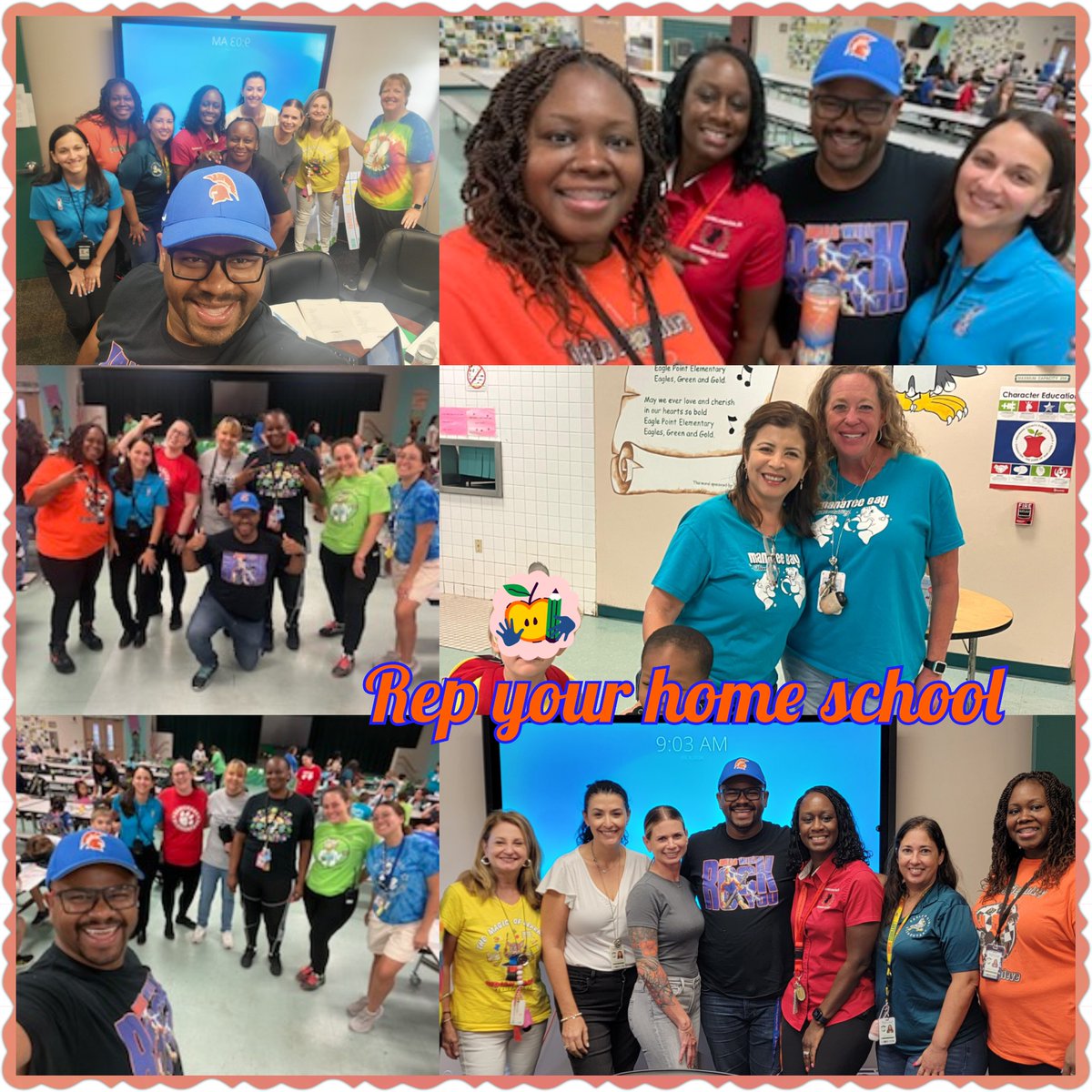 AP_Newell's tweet photo. Week 3: Spirit Week was a hit! Watch me #LearnGrowLeadRepeat @EaglePointElem I 💙🩵💙 these ppl #Grateful #LeaderinMe #LEAD2425 @BCPSLeadership @DrDAugustin @BCPS_South @AlanStraussbcps @BCPSSantana @AzcarateDawn @keeperteacher @Gurreonero_MG https://t.co/YKHwmcfhMw