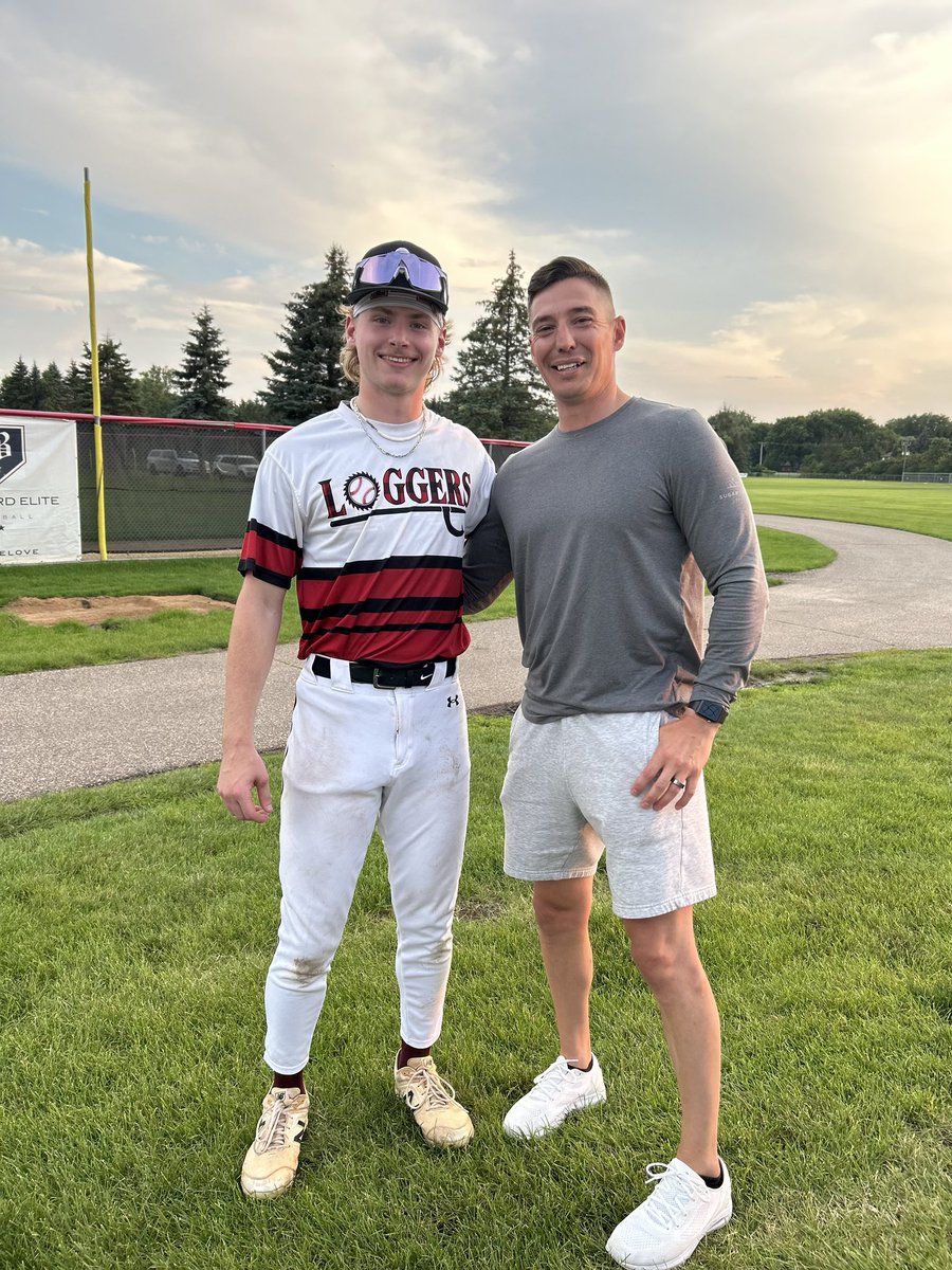 Cougs in Summer ⚾️ 

It’s more than a program, it’s a family.

Jacob Tobritzhofer <a href="/FLBrewers/">Forest Lake Brewers</a> 🆚 Owen Dylong <a href="/AndoverAces/">Andover Aces</a> 

Gavin Kapaun/Peyton Neadeau <a href="/BemidjiBucks24/">The Bemidji Bucks 2025</a> 🆚 Blake Imhoff <a href="/timbers2023/">Twin Ports Timbers</a> 

Parker Gilchrist <a href="/LoggersBasebal/">Stillwater Loggers</a> 

#PlayforthePile
#CougBaseSummerTour
