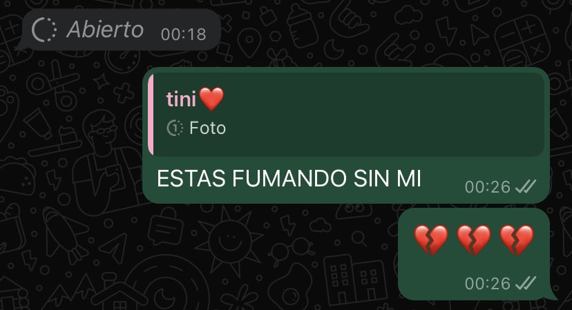 salgan de Tw quiero estar sola