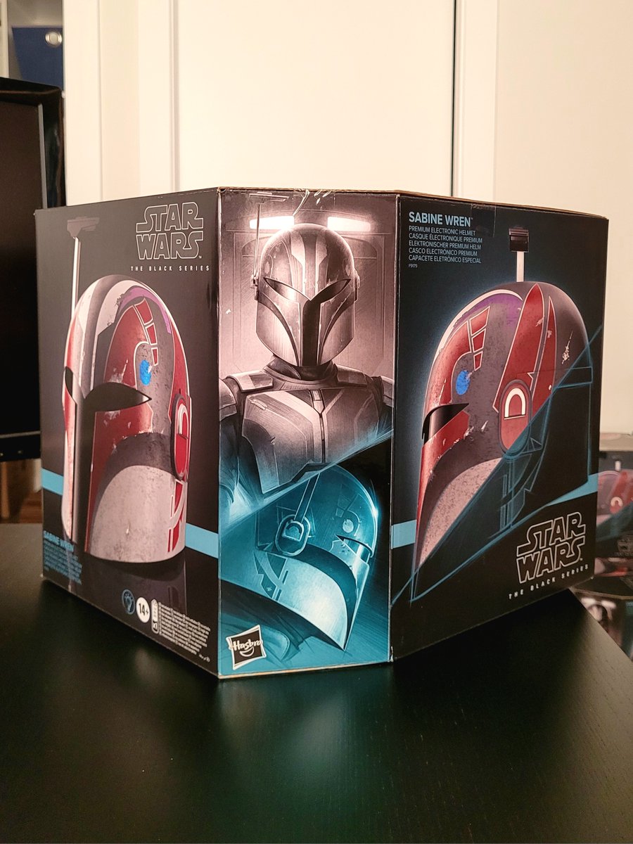 BountyCollect's tweet photo. New arrivals alert! Currently in stock now:
Star Wars The Black Series Sabine Wren Electronic Helmet

https://t.co/WLnlGPajXw

#hasbro  #starwars #starwarstheblackseries #SabineWren #Ahsoka #AhsokaSeries #StarWarsRebels #mandalorian #starwarshelmets #bountycollectibles https://t.co/q5yEbQyrGh