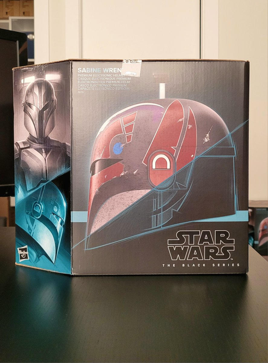BountyCollect's tweet photo. New arrivals alert! Currently in stock now:
Star Wars The Black Series Sabine Wren Electronic Helmet

https://t.co/WLnlGPajXw

#hasbro  #starwars #starwarstheblackseries #SabineWren #Ahsoka #AhsokaSeries #StarWarsRebels #mandalorian #starwarshelmets #bountycollectibles https://t.co/q5yEbQyrGh