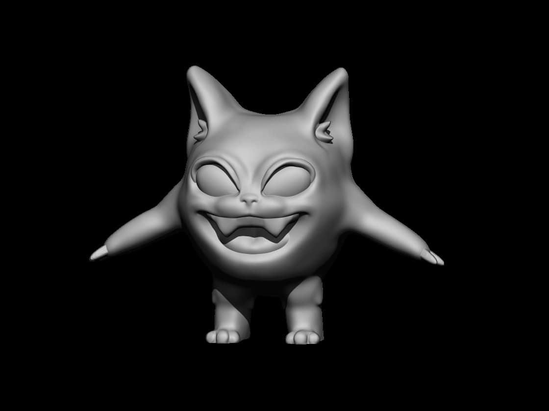 Sleepy_Circus's tweet photo. It’s not perfect, but I recently offered to help with the “Manitou Monster Project” where young school kids team up with adult artists to bring their creations to life.

I got this design, turned it into my own style, sculpted it in Zbrush, and will be 3D printing it soon ☺️ https://t.co/AxvmG1eRIM
