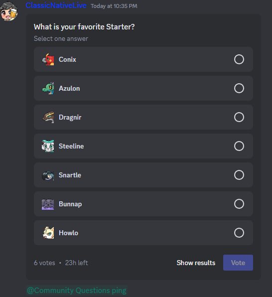 PlayKinalite's tweet photo. Tell us your favorite starter below or in the discord!! https://t.co/tqPabKqe2S https://t.co/3L12LnKQXJ