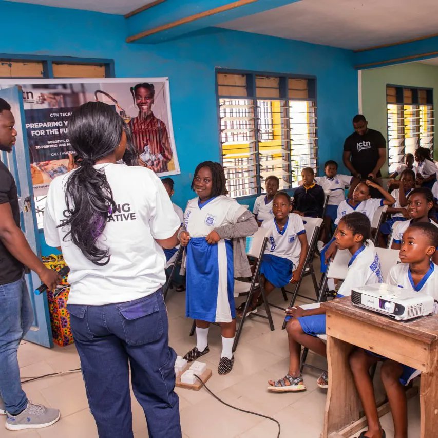 IdaPadikuor's tweet photo. Through @ctntech's Future STEM Leaders Initiative, 2023 @internetsociety Youth Ambassadors @IdaPadikuor and Nana Ama Yeboah organized an online safety workshop for over a 100 adolescent girls. 

#ISOCDay #MyRegionConnects #internetsociety #IGF2024 @ISOC_Africa @VictorNdonnang https://t.co/yplNWKbsUs
