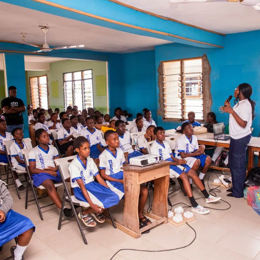 IdaPadikuor's tweet photo. Through @ctntech's Future STEM Leaders Initiative, 2023 @internetsociety Youth Ambassadors @IdaPadikuor and Nana Ama Yeboah organized an online safety workshop for over a 100 adolescent girls. 

#ISOCDay #MyRegionConnects #internetsociety #IGF2024 @ISOC_Africa @VictorNdonnang https://t.co/yplNWKbsUs