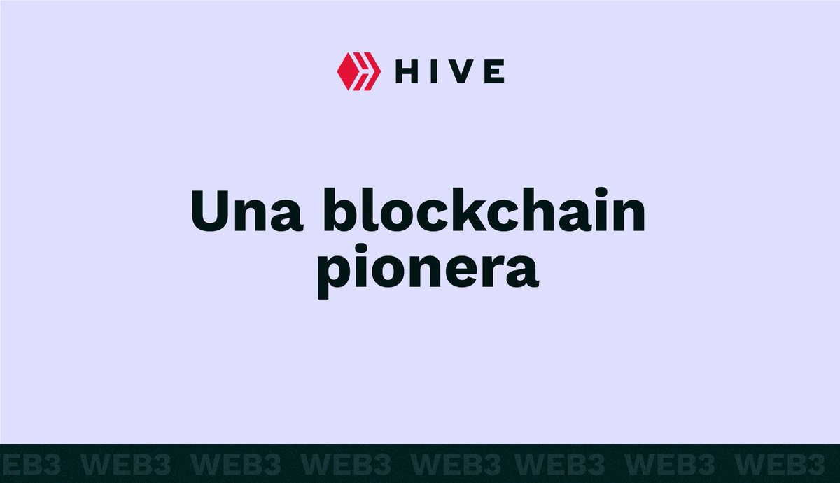 Hive en español #Web3 tweet media