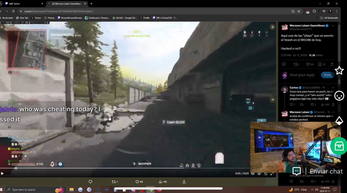 wzlatamgamenews's tweet photo. Salimos en el stream de @MuTeX ๐
A dormir aguuushtoo
#mumugang #wzlatam https://t.co/MzUngGghKO