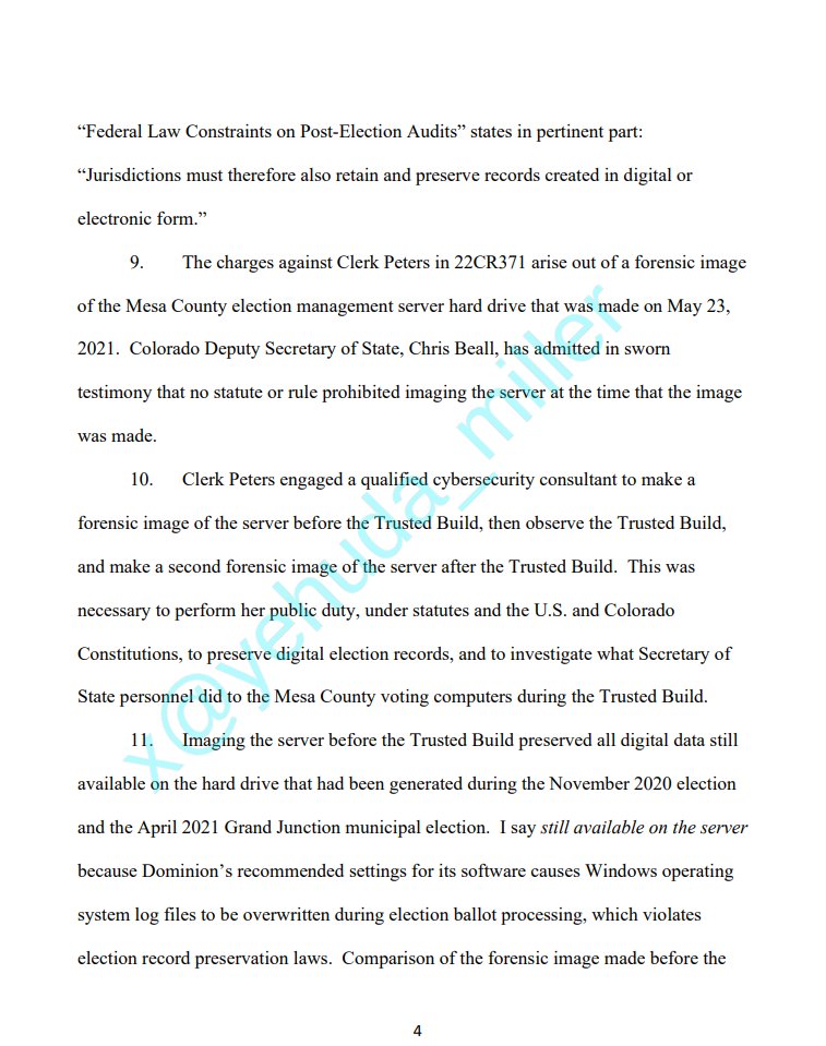 BehizyTweets's tweet image. BREAKING: A well-known Colorado lawyer has issued a declaration to a judge under the penalty of perjury saying Dominion voting machines can connect to the internet during elections, CAN'T be audited, and votes can be switched easily by bad actors

Dominion is currently fighting