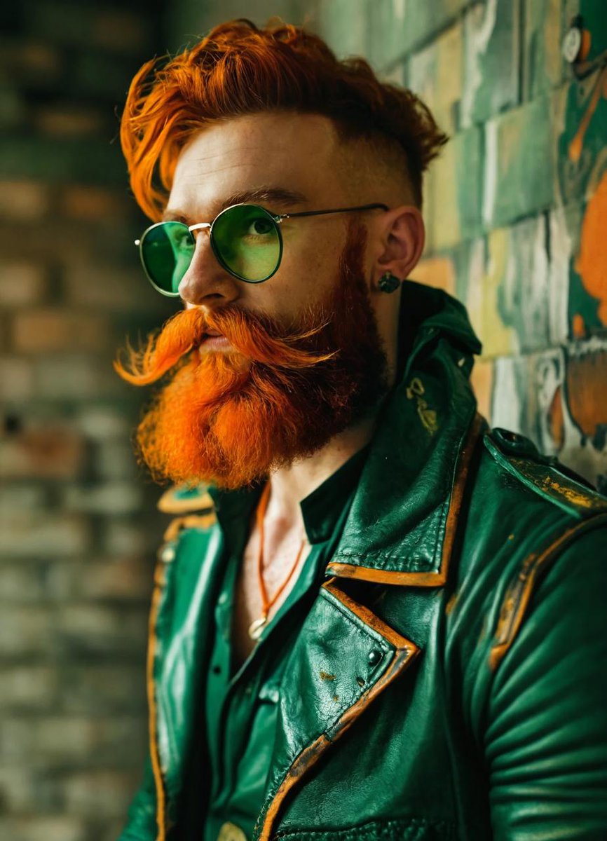 LowestofScams's tweet photo. @BigKurkowski Looking good in Green Leprachad status #leprachad #los #green #prada #green #leather https://t.co/r0WBjXjzDs