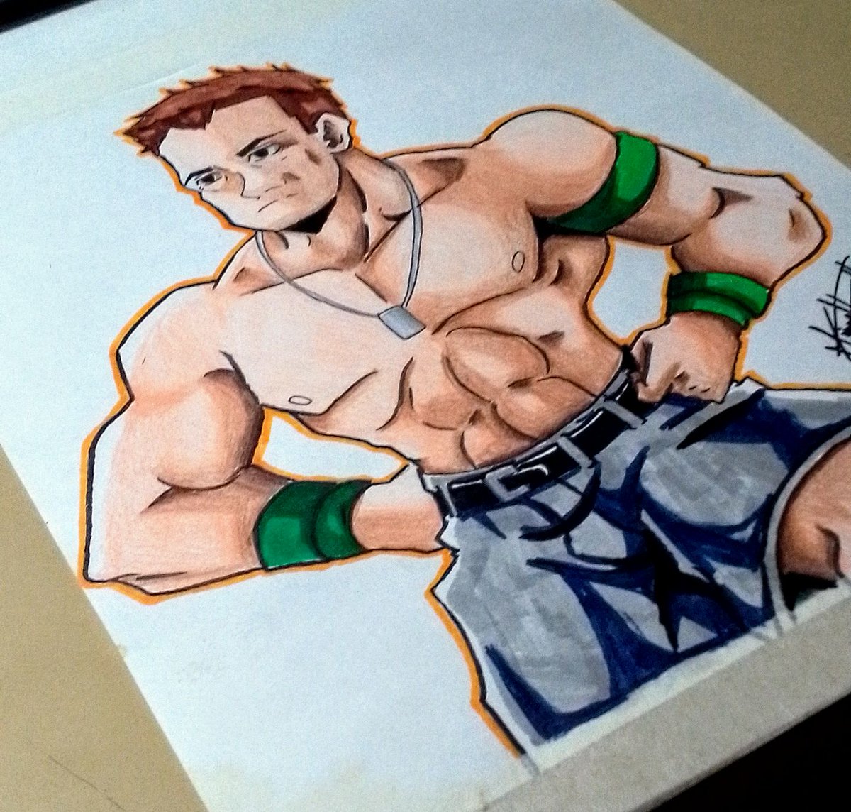 DrawMigue's tweet photo. Dibujo en homenaje a #johncena #wwe #ucantseeme #fanart #scoobydoo #color #drawing #colored #draw #drawart #wrestling #thankyoucena #dibujo #dibujando #color #traditionalart #arte #art #TakaDraw #MigueDraw 👋👋 @JohnCena https://t.co/Rh2maXwzOF