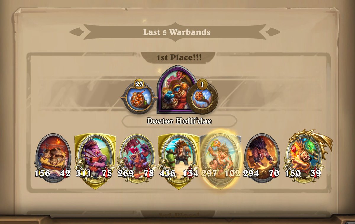 AggenFTW's tweet photo. my 100th 1st place win.  I will take it. https://t.co/wvUzT9XTIN