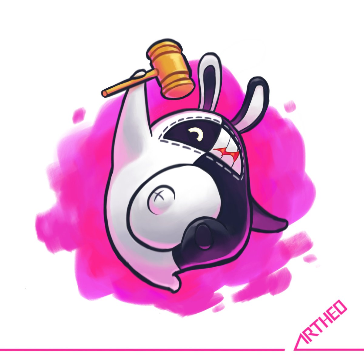 Artheo4w's tweet photo. Monoboo: A Monokuma inspired Bangboo design

#zzzero #danganronpa https://t.co/s9fRQmcWW8
