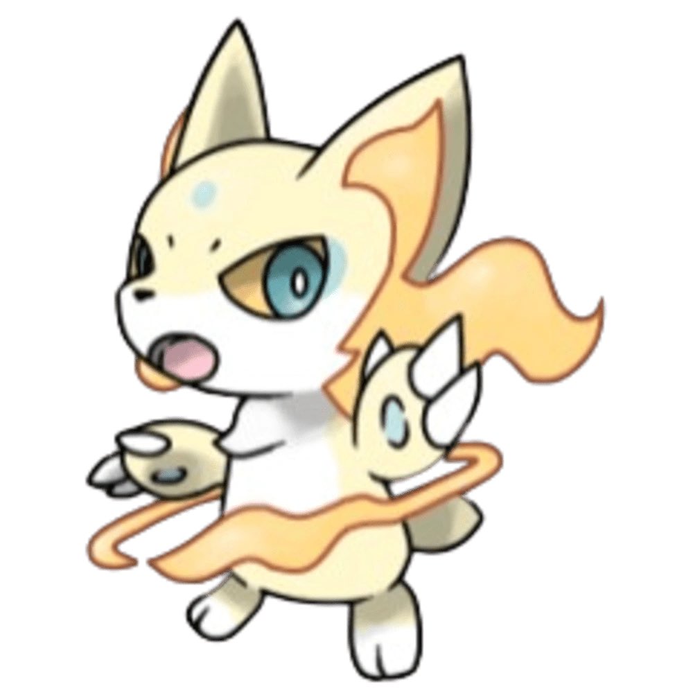 PlayKinalite's tweet photo. ALSO WITH THE MOST RECENT POST HERE IS SOME AMAZING NEWS! Meet Howlo &amp; Bunnap! These two will be joining the starter roster for Kinalite making the starter count go from 5 to 7!
Howlo is a Light Type
Bunnap is a Dark Type https://t.co/bNqHUbGRKO
