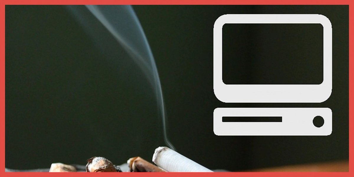 WindowsWally's tweet image. Keep your computer smoke-free! Tar from tobacco can clog your computer&apos;s fan and other key components. 🚫💨 #ComputerTips #LaptopCare