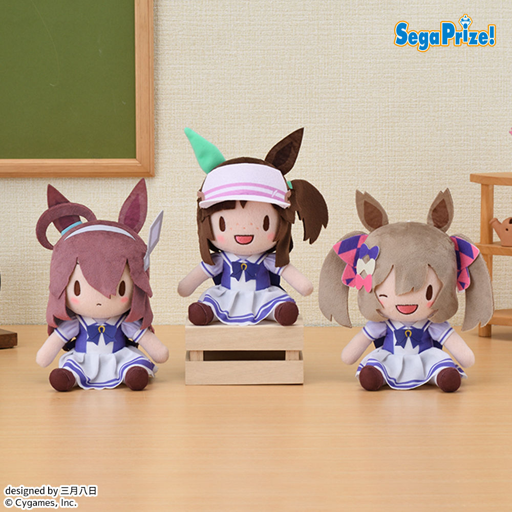 【タグ付き】ウマ娘 ふわぷちぬいぐるみ Vol.3 カツラギエース ウマ娘 プリティーダービー ふわぷちぬいぐるみ Vol.3