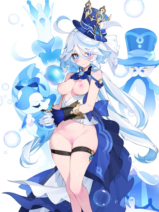 フリーナ 水着 差分 Furina Swimming Suit 