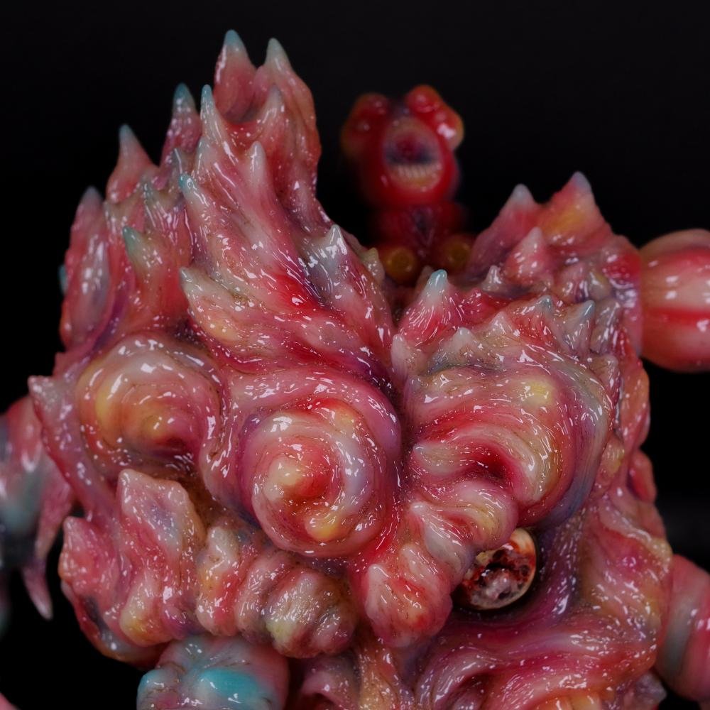 Bico STUDIO】呪蟲(誕生) ソフビ 墓場の画廊スーフェス 僵屍