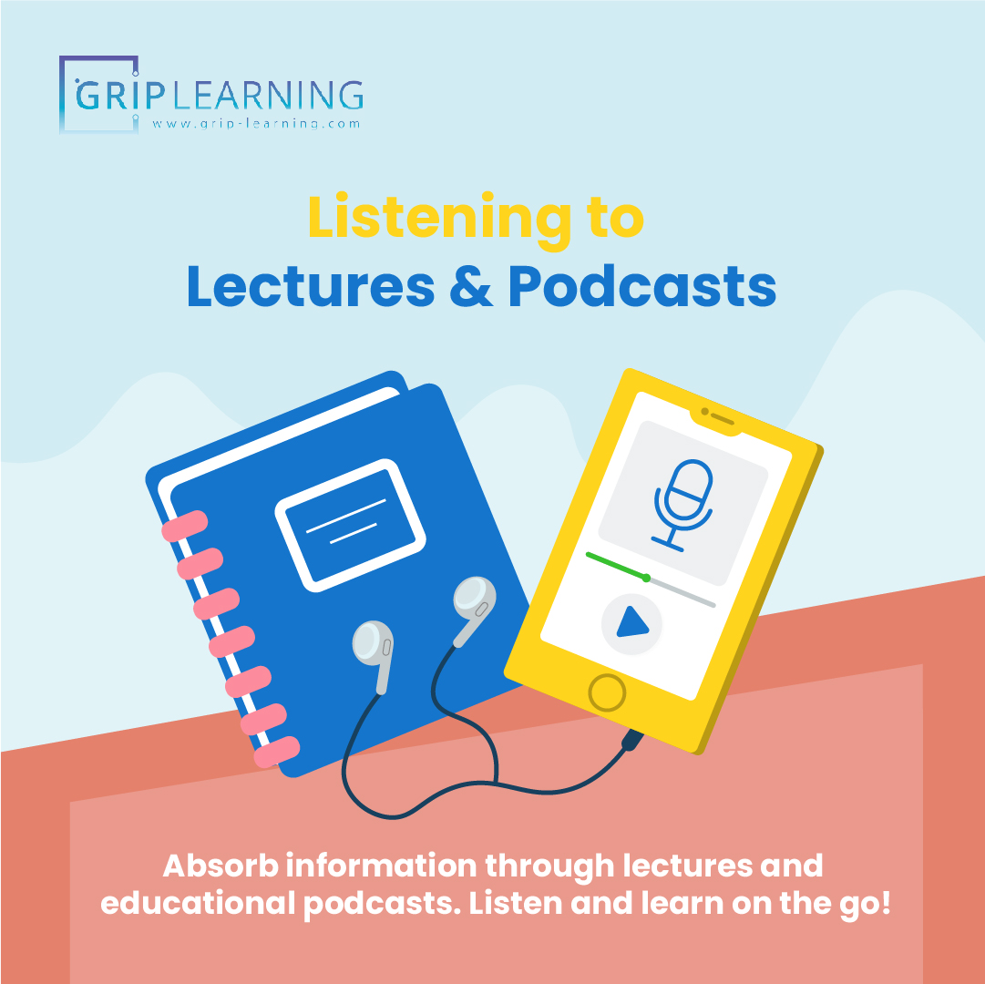 griplearning's tweet image. Do you learn best through listening? 🎧 Check out these top auditory learning techniques to boost your retention and understanding. Share your favorite methods in the comments! #AuditoryLearning #StudyTips #GripLearning